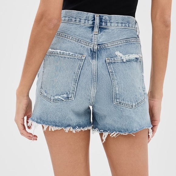Agolde Dee Vintage High Rise Shorts - Picture 2 of 5